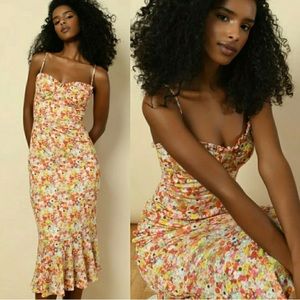 HUTCH Sweetheart Midi Dress